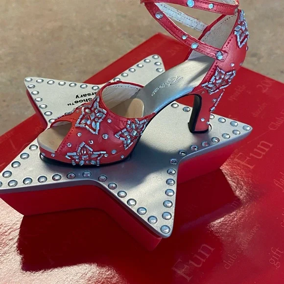 Just The Right Shoe Salsa Star 5 year anniversary 2003 with keepsake box - Picture 12 of 12